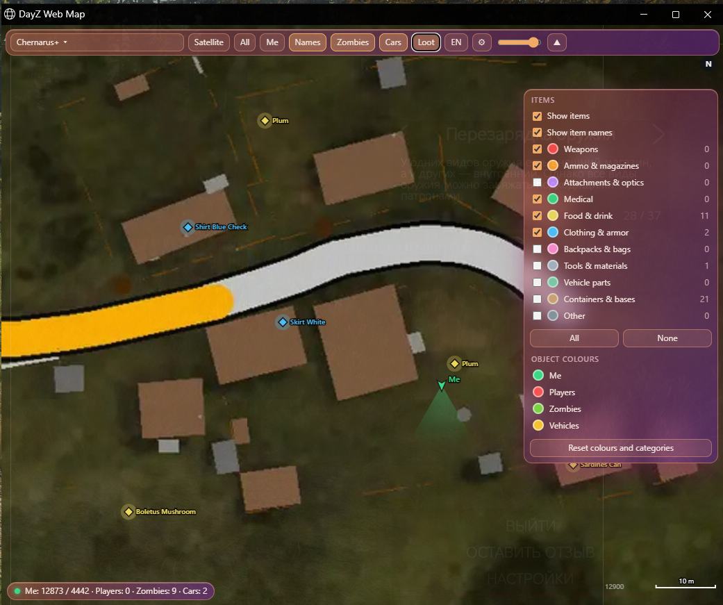 FOCUS DayZ Web Map — DayZ screenshot 6